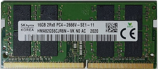 MEMORIA NOTE 16Gb DDR4 2666 SK HYNIX