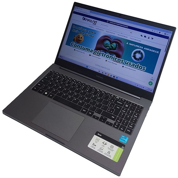 NOTEBOOK SAMSUNG BOOK NP550XDA CORE i3 1115G4 8GB SSD 240GB
