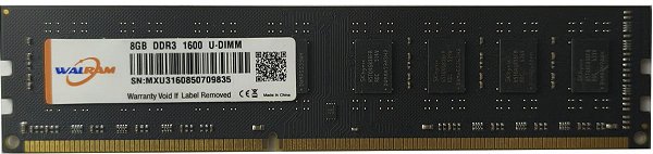MEMORIA DESKTOP DDR3 8Gb 1600 MHZ WALRAM
