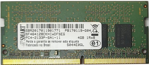 MEMORIA NOTE 4Gb DDR4 2133 SMART