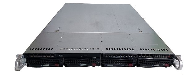 SERVIDOR SUPERMICRO 1U X8DTL-3 XEON E5606 16GB HDD500GB C/1 FONTE