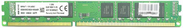 MEMORIA DESKTOP DDR3 8Gb 1600 MHZ KINGSTON
