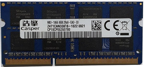 MEMORIA NOTE 8Gb DDR3 1866MHZ CASPER