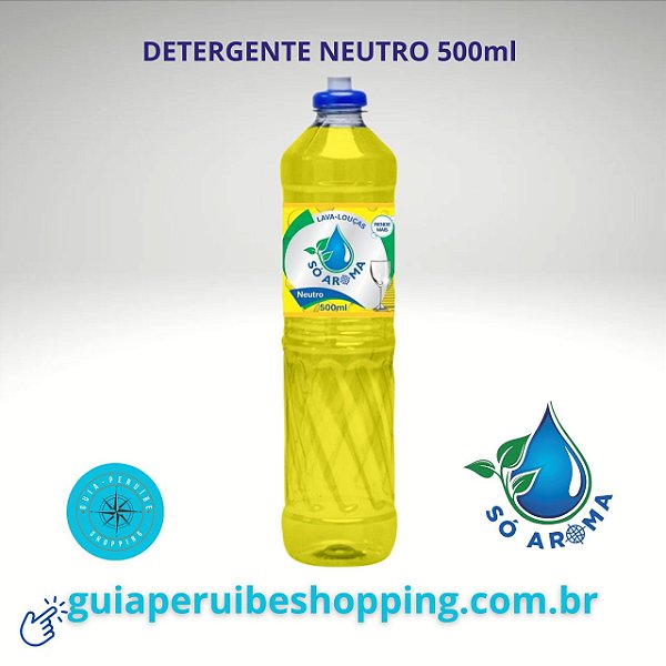 Comprar Detergente lava louças Neutro 500 ml Só Aroma em Peruíbe