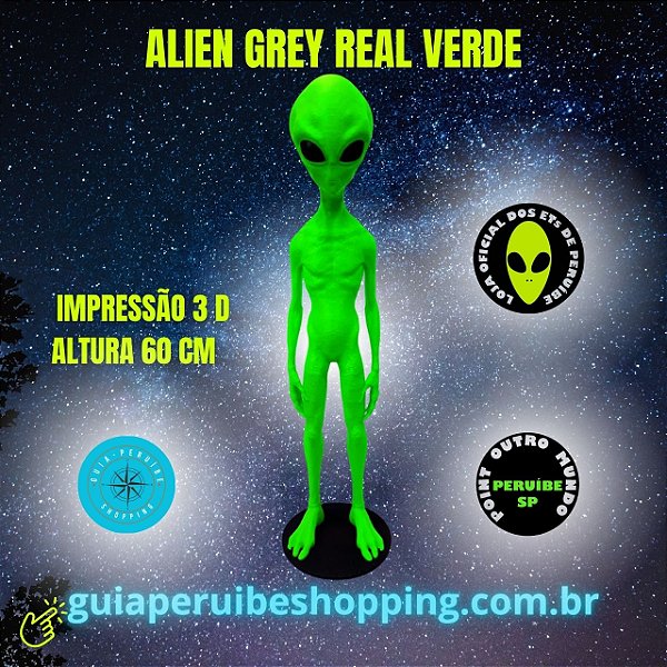 ET Grey Real Verde 60 cm fabricado com impressão 3 D em Peruíbe