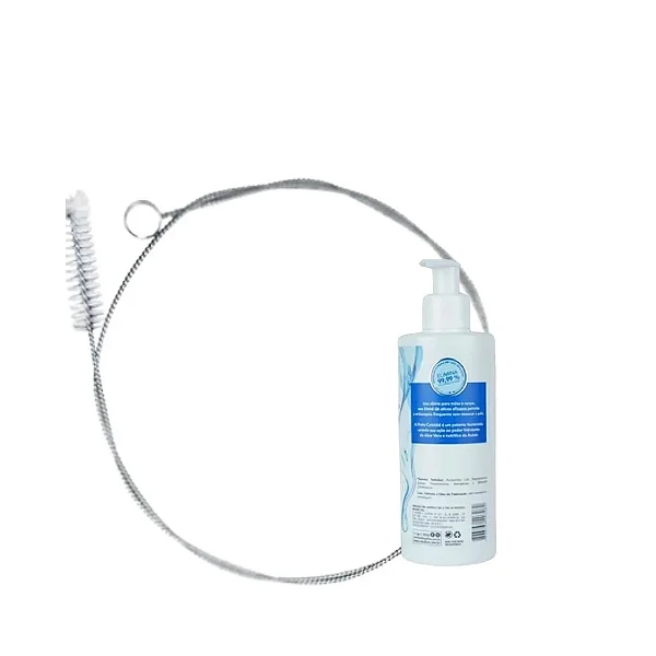 Kit Escova de Limpeza + Sabonete Prata Coloidal 250 ml