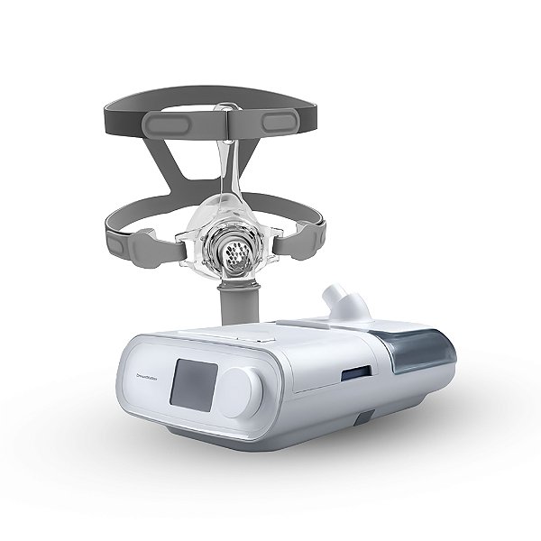 Cpap Auto Dreamstation com umidificador e modem 3G Philips Respironics + Máscara Ivolve BMC