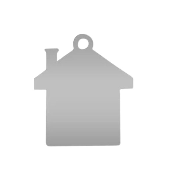 Kit 100 unidades - Chapinha C53 Para Chaveiro