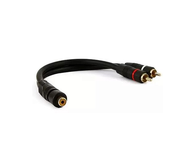 Cabo Rca Y 1 Fêmea X 2 Machos 25 Cm Profissional