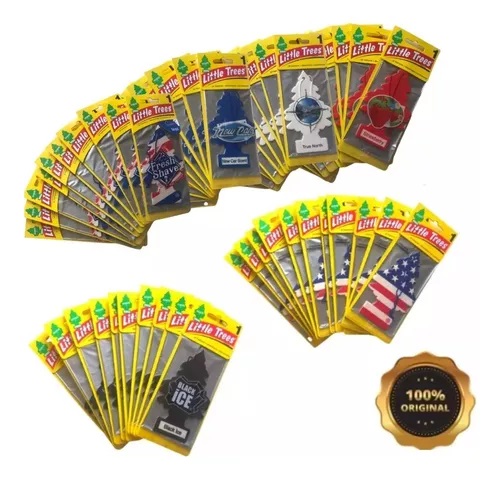 80 Cheirinho Aromatizante Carro Original Little Trees Atacado