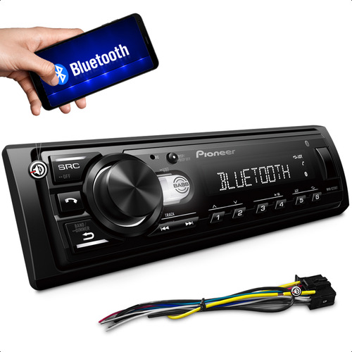 RADIO PIONEER MVH-S235BT COM BLUETOOTH