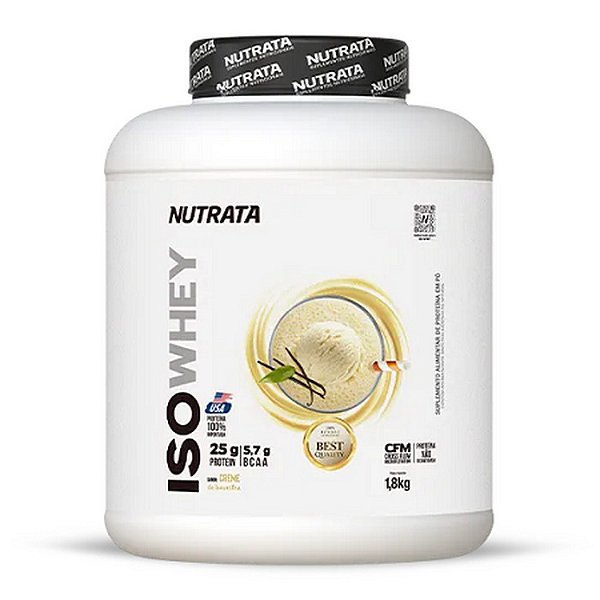 Iso Whey 1,8Kg Baunilha Nutrata