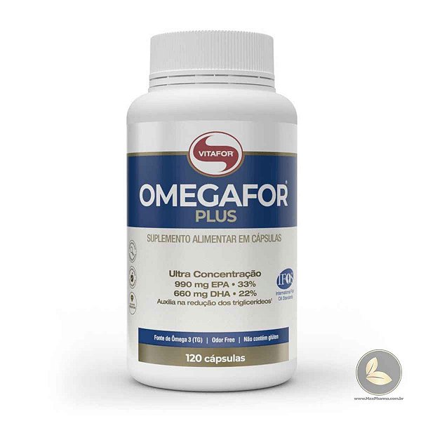 Omegafor Plus 120 Cápsulas Vitafor