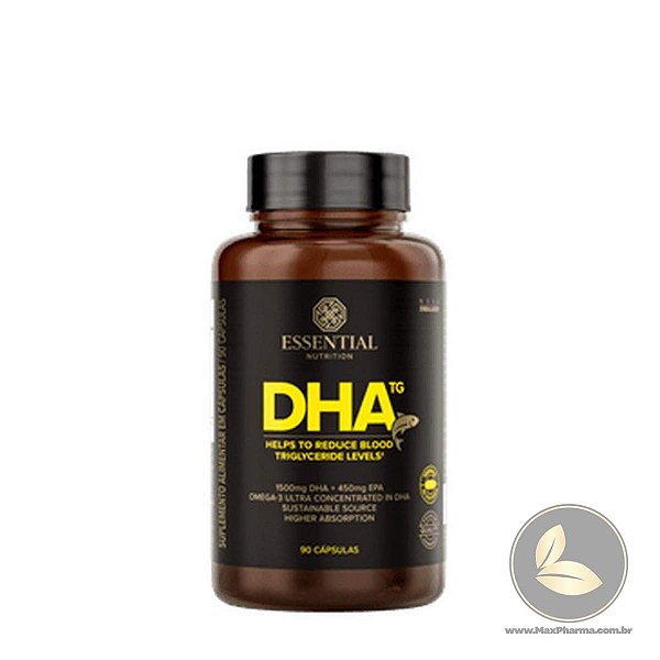 DHA TG 90 Cápsulas 30 Doses Essential Nutrition