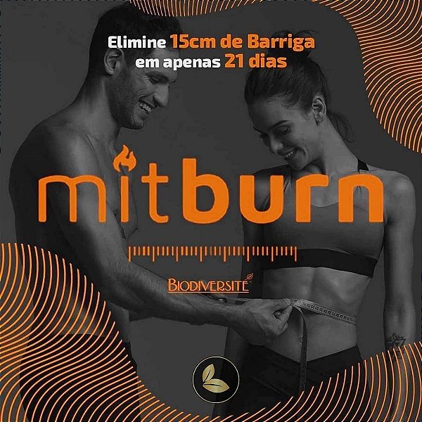 MITBurn Emagrecedor Metabólico e Saúde Mitocondrial - Biodiversité