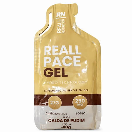 Reall Pace Gel Calda de Pudim 40g Reall Nutrition