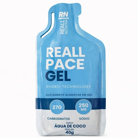Reall Pace Gel Água de Coco 40g Reall Nutrition