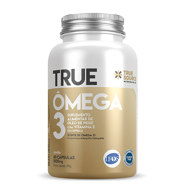 True Ômega 3 (1000mg) 60 Cápsulas True Source