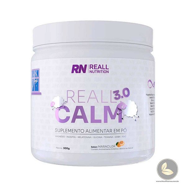 Reall Calm 3.0 Maracujá 300g Reall Nutrition