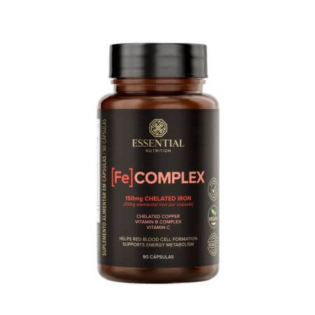 [Fe] Complex 90 Cápsulas Essential Nutrition
