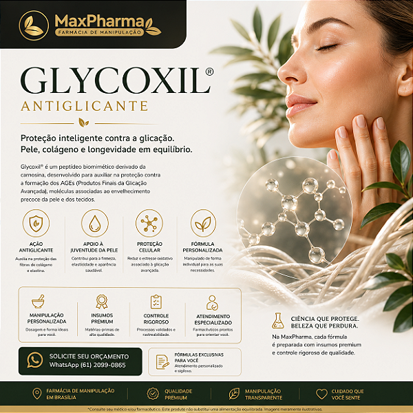 Glycoxil Original Longevidade da Pele
