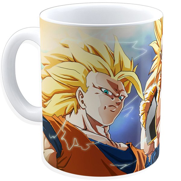 Caneca Personalizada Dragon Ball – 325ml em Porcelana