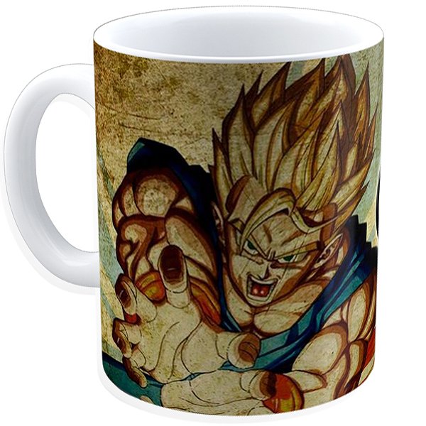 Caneca Personalizada Dragon Ball – 325ml em Porcelana