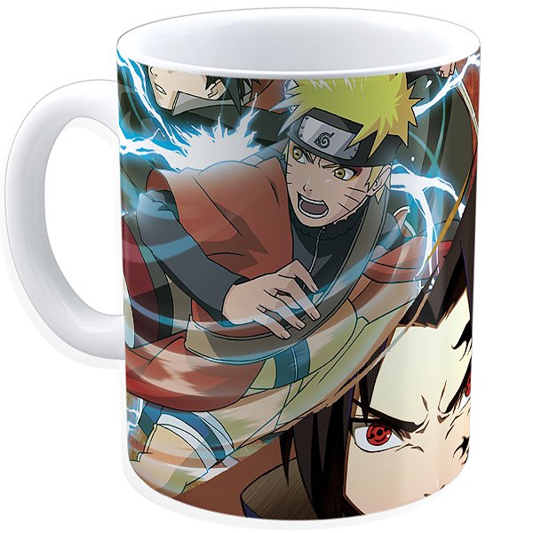 Caneca Personalizada Naruto – 325ml em Porcelana