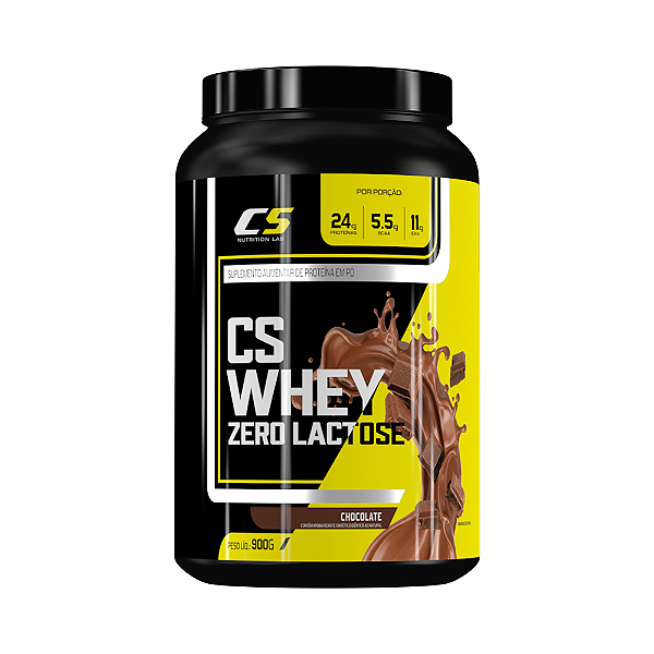 Whey Protein Zero Lactose 900g - CS Nutrition Lab