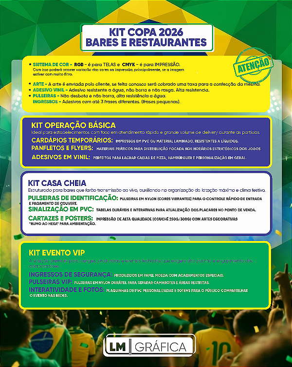 KIT COPA 2026