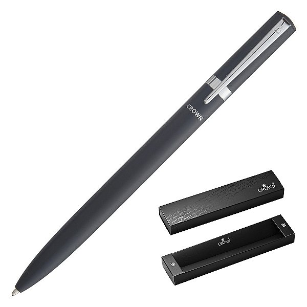CANETA CROWN AVENTURA ESF PRETA