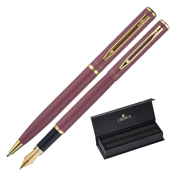 CANETA CROWN CAPRICCI CONJ ESF + TINT