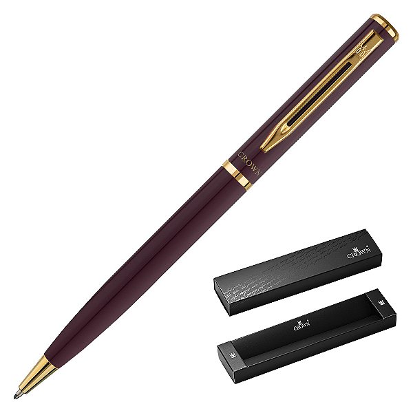 CANETA CROWN CAPRICCI ESF BORDO