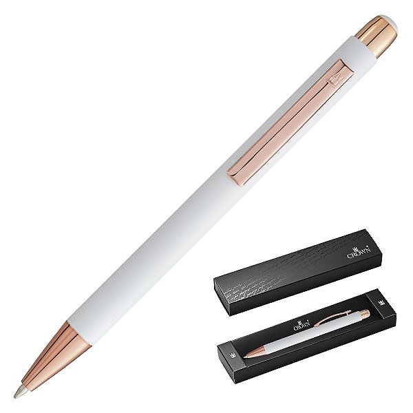 CANETA CROWN COOPER ESF BRANCA