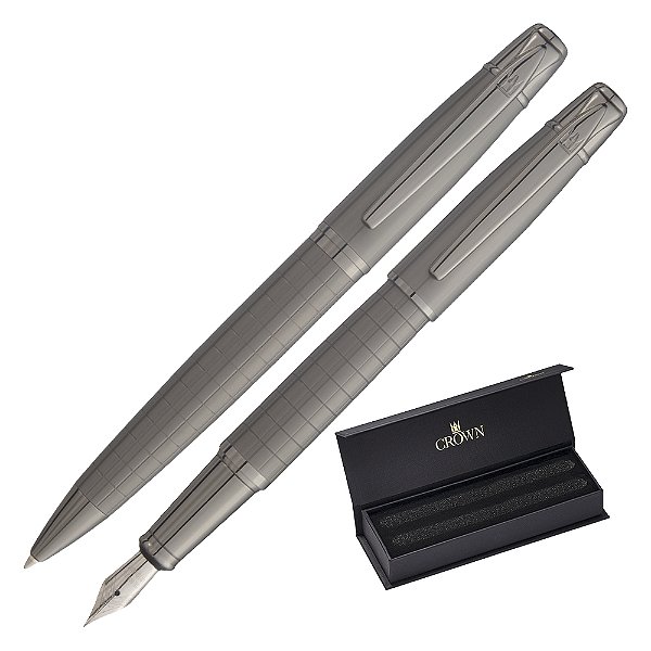CANETA CROWN EBONY CONJ ESF + TINT