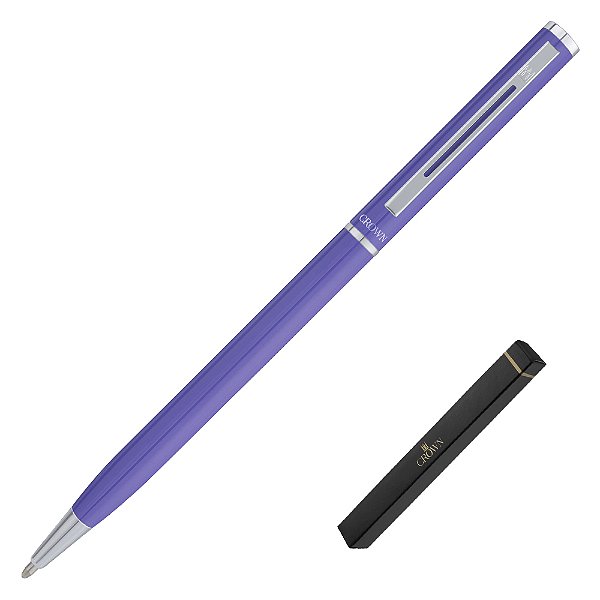 CANETA CROWN HAWAI ESF ROXO