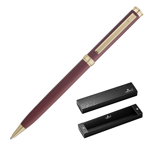 CANETA CROWN LIVERPOOL GOLD ESF BORDO