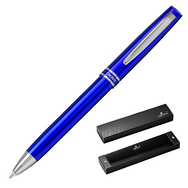 CANETA CROWN OTAWA ESF AZUL