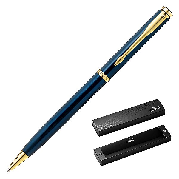 CANETA CROWN SIGMA ESF AZUL