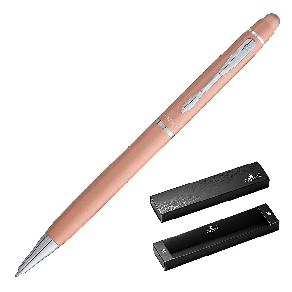 CANETA CROWN VIENA ESF NUDE