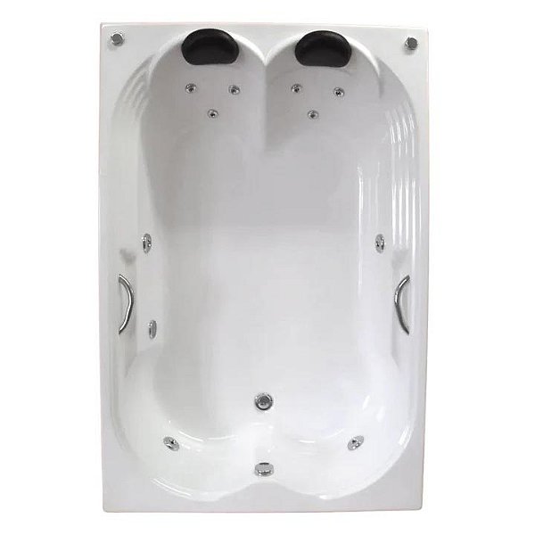 Banheira Dupla Itálica Medidas 150x120x043 até 180x120x043