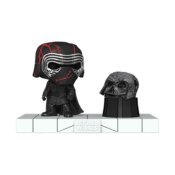 Pop! Deluxe Kylo Ren with Darth Vader's Helmet