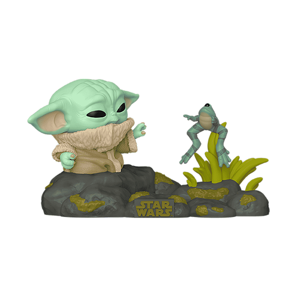 Pop! Deluxe Grogu with Frog