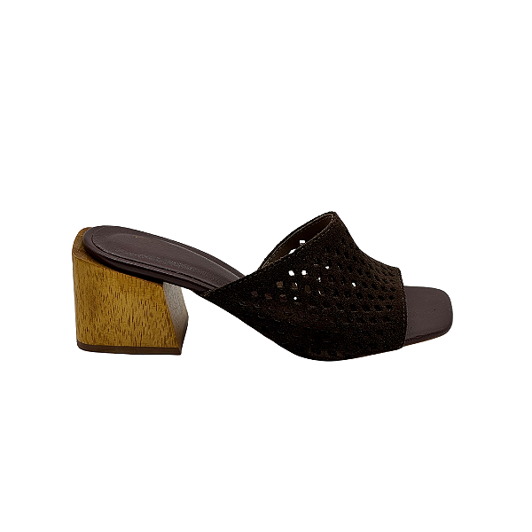 Tamanco Zoraia - Marrom