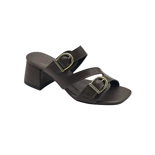 Tamanco Elisa - Marrom