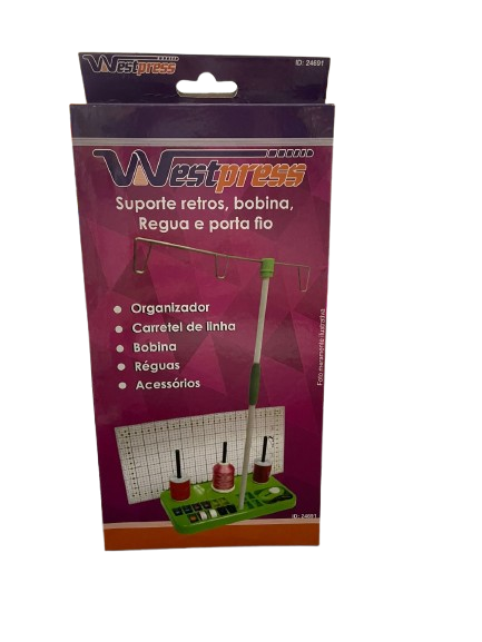 Suporte Retros, Bobinas, Régua e Porta Fios - Westpress