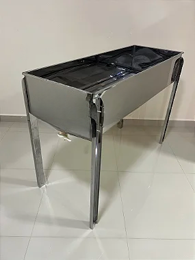 Mesa desoperculadora inox 304