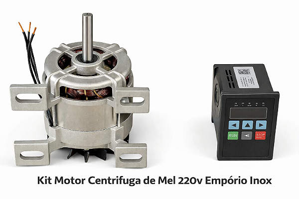 Kit para Motorizar Centrífuga de Mel até 32 quadros 220v