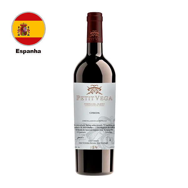 Petit Vega 18 Meses - Tempranillo - Ribera del Duero D.O.
