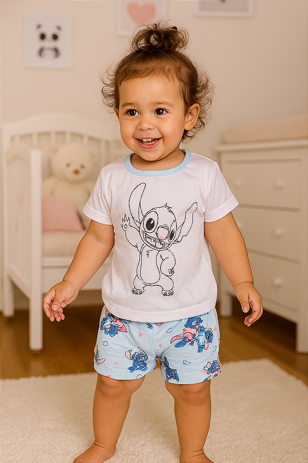 Pijama de pintar -Stich